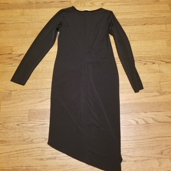 Zara asymmetric long sleeve dress - Picture 6 of 10